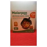 Malarpon home kitchen air fryer paper liners 8in