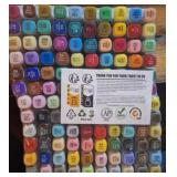 Brand new 120ct dual tip fancy markers