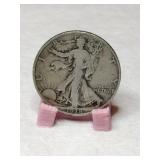 1938 walking liberty half dollar