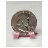 1963 Franklin half dollar