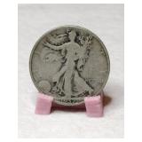 1937 walking liberty half dollar