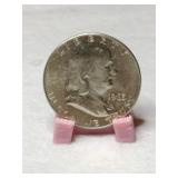 1963 Franklin half dollar