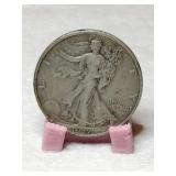 1937 walking liberty half dollar