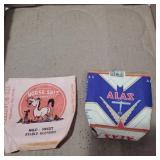 Alas and horse sh*t paper cigarette containers