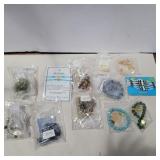 Misc new bracelets and 1 set of earrings