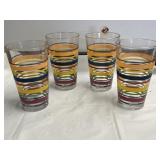 Fiestaware Coordinates 16 oz Cooler glasses,