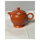 Fiesta large teapot, original red (orange)