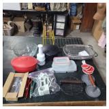 Grill presses, grater, chopper, and other kitchen