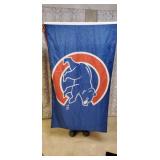 Chicago cubs flag.