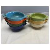 Fiesta cream soup bowls