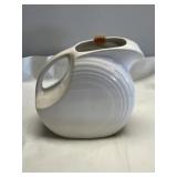 Fiesta 67-ounce Large Disc Pitcher, white