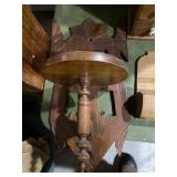 wooden wall shelf or bracket. Screws are a little