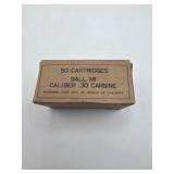 .30 Carbine Cartridges 50 count