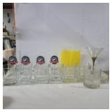 Bacardi Limon, Canadian mist, goose Island and