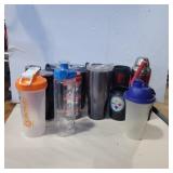 Misc cups and shaker bottles