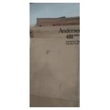 Anderson 400 series French wood Hinged patio door