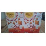 Case of 6- 4oz boxes of pop mmmm's pizza flavored