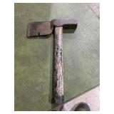Vintage roofing hatchet