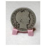 1912 Barber  half dollar