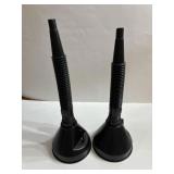 2 Flexible funnels with mesh filter