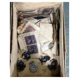 US Marine Corps cufflinks, tiny compass, saved