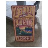 Linenkugels Beer Sign  9 x 17'