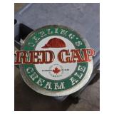 Red Cap Beer Sign 13'