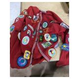 Girl Scout troop, 368 sweatshirt with patches