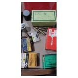 Primers, .22cal jacket bullet tips, 30cal bullet