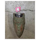 Peters & Reed Moss Aztec art pottery wall pocket