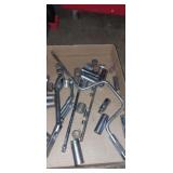 Sockets, socket holder , extentions and ratchet