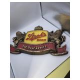 Stroh's Beer Sign 12 x 18'
