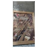 Framed fishing puzzle