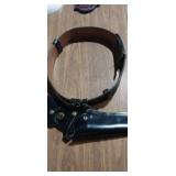 Smith & Wesson 36 leather duty belt and leather