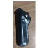 Blanchi S&W #10 leather revolver holster