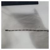 Sterling bracelet marked 925 .30 oztw