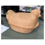 California Adobe oven ware terra cotta roaster