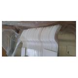 Case of 960 medium weight plastic forks