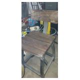 Metal base shop chair