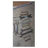 Double sided wrench assortment,  including 2 Ford