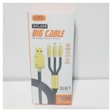 Multi port 200 W charging cable