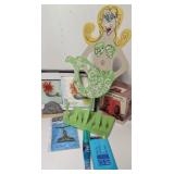 New Whale Necklace & glass coaster set, tall