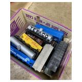 Lot of Ho scale train cars