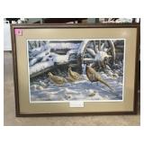 Framed art print of 'Silent Passage' by Rosemary