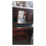 Rolling computer desk