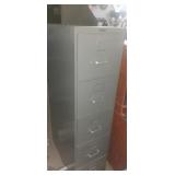 Yawman metal 5 drawer file cabinet