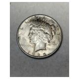 1925  Liberty peace  silver dollar