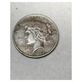 1924 Liberty peace  silver dollar