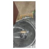 Rubber pipe boot and plastic buckles