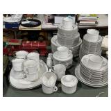 International Ironstone dinnerware over 80 pieces